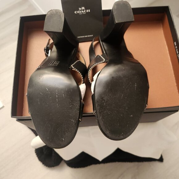 Coach Black Heels - Picture 5 of 9